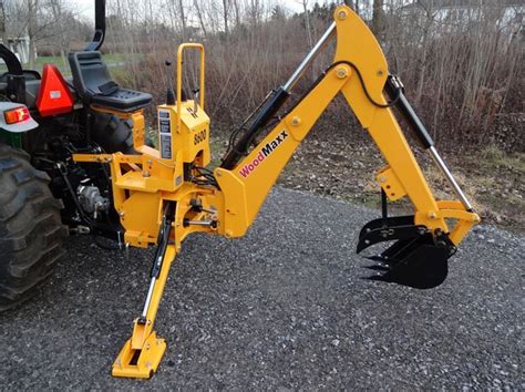 Backhoe Attachments: Attachment & Assembly For Your WoodMaxx Backhoe ...