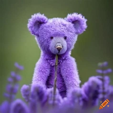 Lavender bear