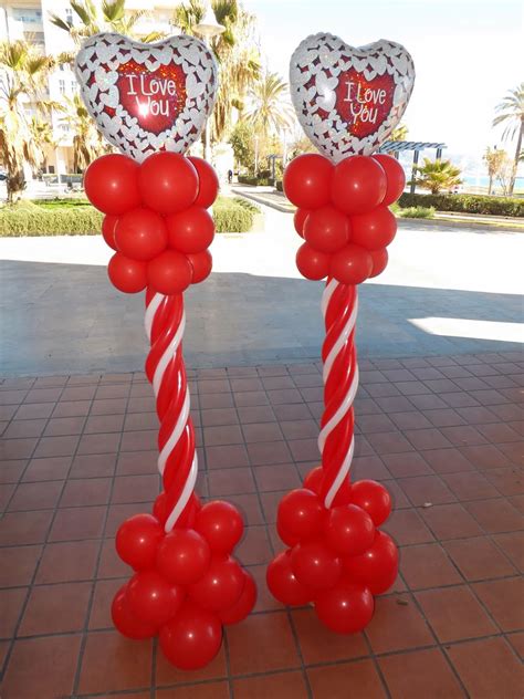 Adornos con globos para San Valentín - Imagui