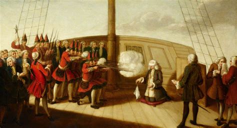 The Execution of Admiral Byng, 14 March 1757 | Art UK