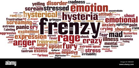 Frenzy word cloud concept. Vector illustration Stock Vector Image & Art ...