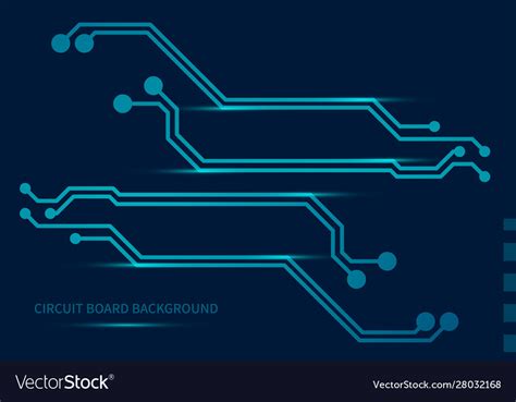 Circuit board design background Royalty Free Vector Image