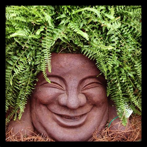 Knollwood Garden Center | Face planters, Garden statues, Garden pottery