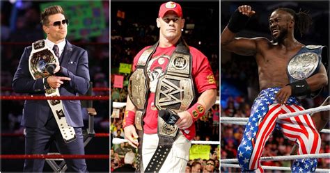 The 10 Current WWE Wrestlers That Have Spent The Most Days As Champion