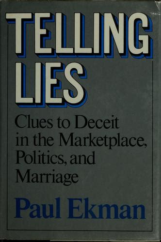 Telling lies by Paul Ekman | Open Library