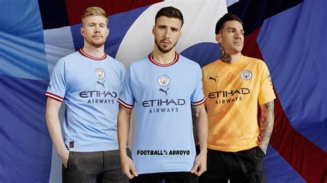 Manchester City 2022/23 Kit, Home, Away and Third Jersey by Puma - Football Arroyo