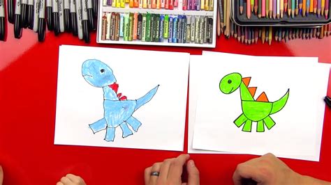 Origami Dinosaur Drawing – All in Here