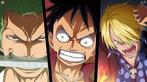 HD wallpaper: Anime, One Piece, Monkey D. Luffy, Sanji (One Piece), Zoro Roronoa | Wallpaper Flare