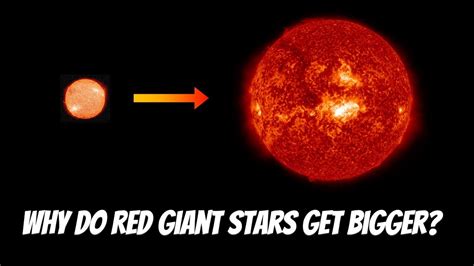 Why Do Red Giant Stars Get Bigger? - YouTube