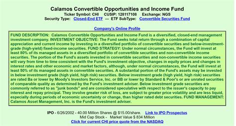 Calamos Convertible Opportunities & Income Fund: A Good Or Bad ...