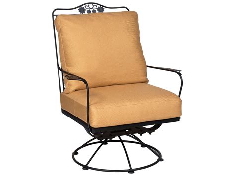 Woodard Briarwood Swivel Rocker Lounge Chair Replacement Cushions ...