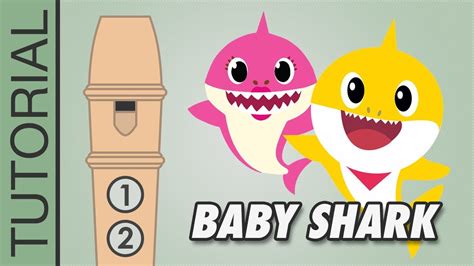 Baby Shark - Recorder Notes Tutorial - VERY EASY!!! - YouTube