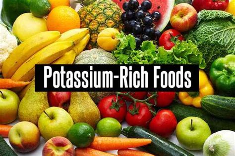 Potassium-Rich Foods-min | Potassium rich foods, Food, Healthy recipes