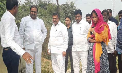 MLA Arekapudi Gandhi inspected Drainage works in Gachibowli division