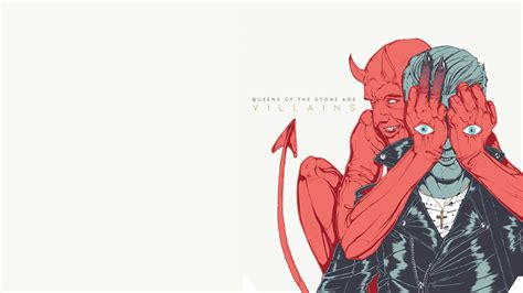 Wall Hangings Prints Queens of the Stone Age Villains Poster mindtek.it