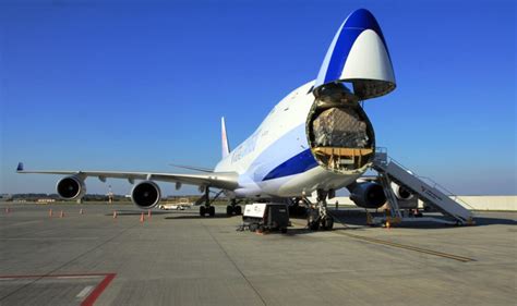 How The Lifting Nose On A Boeing 747 Cargo Plane Works