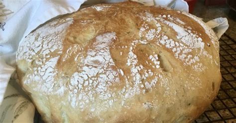 Dutch Oven Honey Rosemary Bread | Just A Pinch