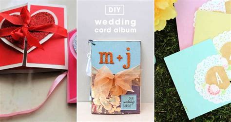 15 Homemade DIY Wedding Card Ideas - DIY Crafts