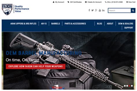 Faxon Firearms – New Website | Jerking the Trigger