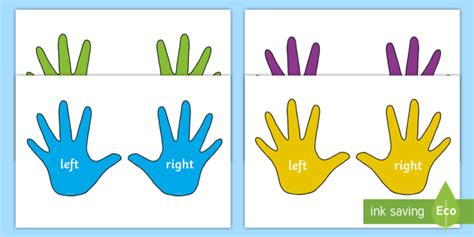 Editable Hands Cut-Outs - Kind Hands Display Posters