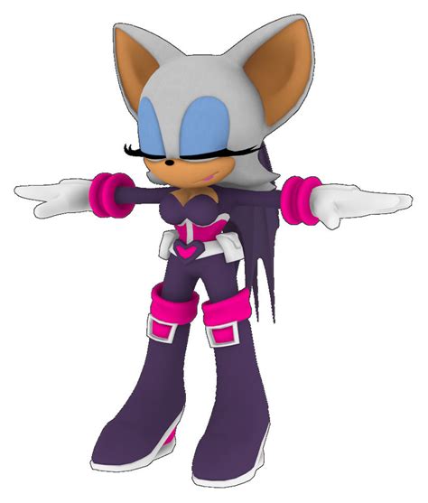 Rouge Sonic heroes outfit upgrade Commission by DarkHedgehog23 on ...