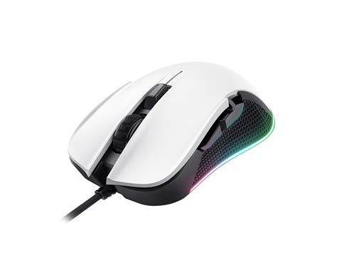 Trust GXT 922W YBAR RGB Gaming Mouse - White - us.MaxGaming.com