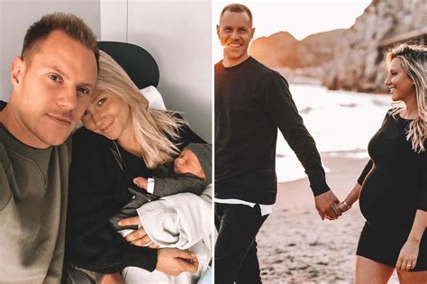 Barcelona star Marc-Andre ter Stegen delight as stunning wife gives birth to their first son Ben ...