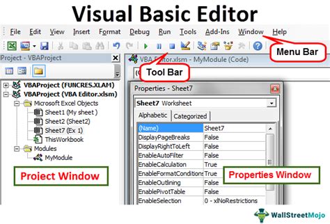 VBA Editor | Different Ways to Open Visual Basic Editor