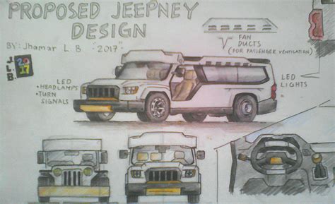 Proposed Modern Jeepney Design by SammfeatBlueheart on DeviantArt