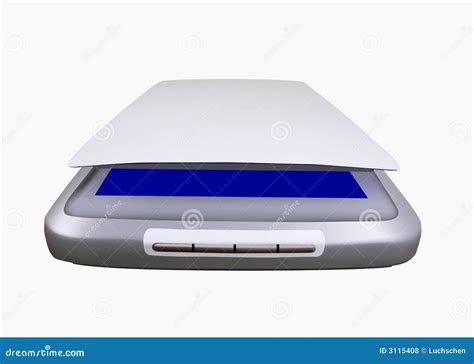 Flatbed Scanner stock vector. Illustration of capture - 3115408