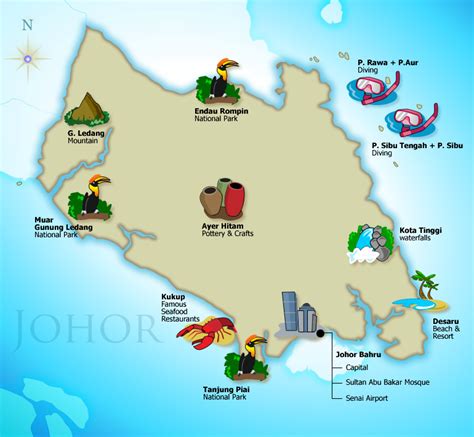 Johor Map