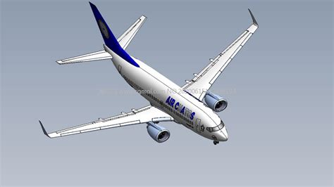 波音737-700客机Solidworks设计模型_飞机模型下载-摩尔网CGMOL