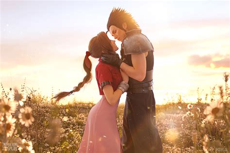 Zack Fair And Aerith Cosplay 4k Wallpaper,HD Games Wallpapers,4k Wallpapers,Images,Backgrounds ...