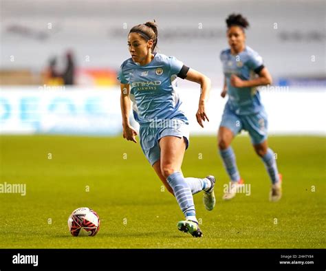 Manchester City's Vicky Losada in action during the Barclays FA Women's Super League match at ...