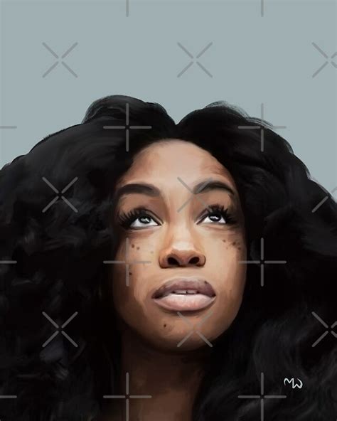 "CTRL ARTIST SZA ORIGINAL DIGITAL PAINTING ARTWORK" by CulturePosters ...