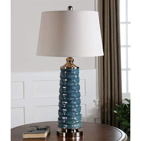 Blue Ceramic Lamp - Ideas on Foter