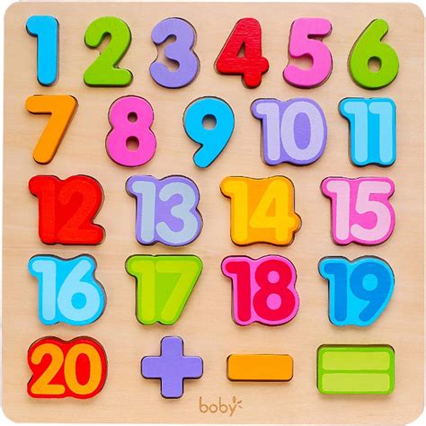 Wooden Number Puzzle
