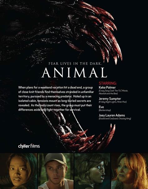 Animal (2014) Poster #1 - Trailer Addict