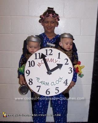 Coolest Homemade Mommy's Alarm Clock Costume