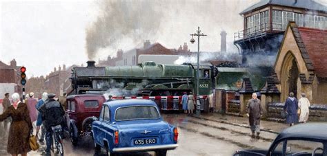 Artist Rob Rowland - Member of the Guild of Railway Artists