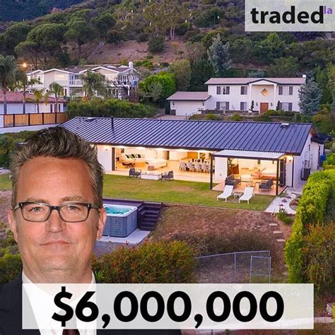 Matthew Perry Acquires SFR In Pacific Palisades For $6M | 18038 Blue ...