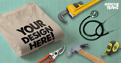 Create custom printed work shirts for your business | MerchYeah