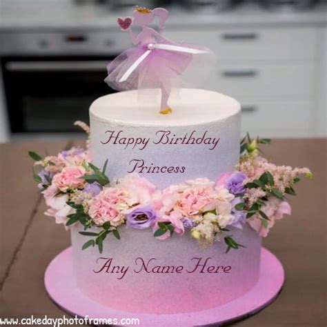 Happy Birthday Cake with Name for Daughter | cakedayphotoframes