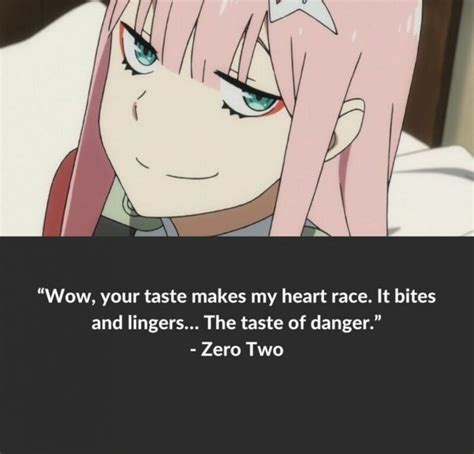 Top 12 Zero Two Quotes That Will Make You Believe - OtakuKart