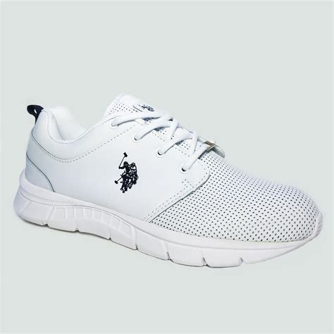 U.S. Polo Assn. Men's Clinch White Athletic Shoe