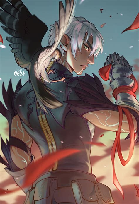 Ori 🌟 on Twitter: "A Fenris I did a while back! My fav dragon age ...