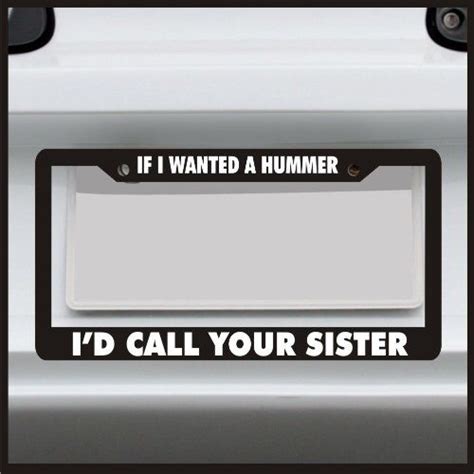 28 best images about Funny License Plate Frames on Pinterest