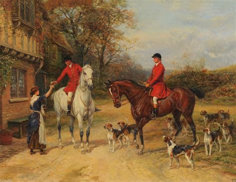 Painting/Vintage/Fine Art Poster/Dogs/Fox Hunt /Heywood Hardy/1800's ...