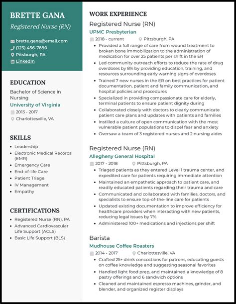 9 Registered Nurse (RN) Resume Examples for 2024