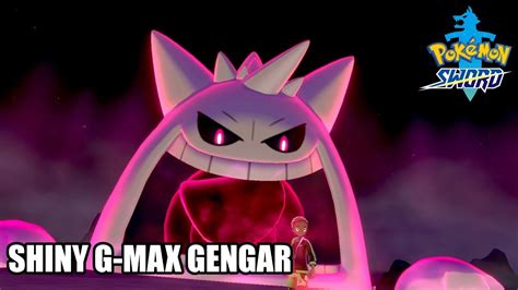 Pokemon Sword - Shiny Gigantamax Gengar [Nintendo Switch] - YouTube